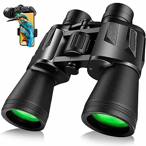 Бінокль HD 20 x 50 Waterproof з адаптером для смартфона - Фото 1