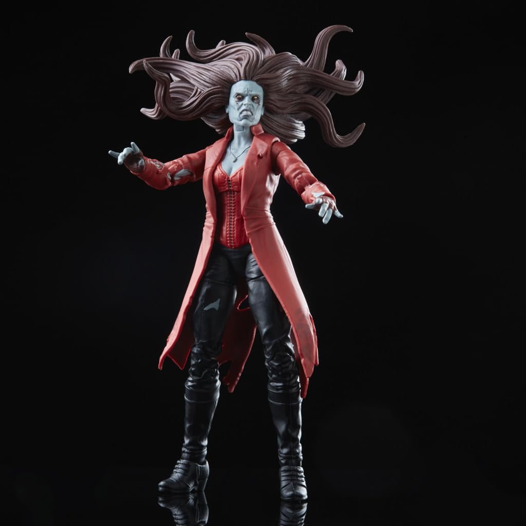 Фігурка Zombie Scarlet Witch Marvel Legends 15 см, фото №3
