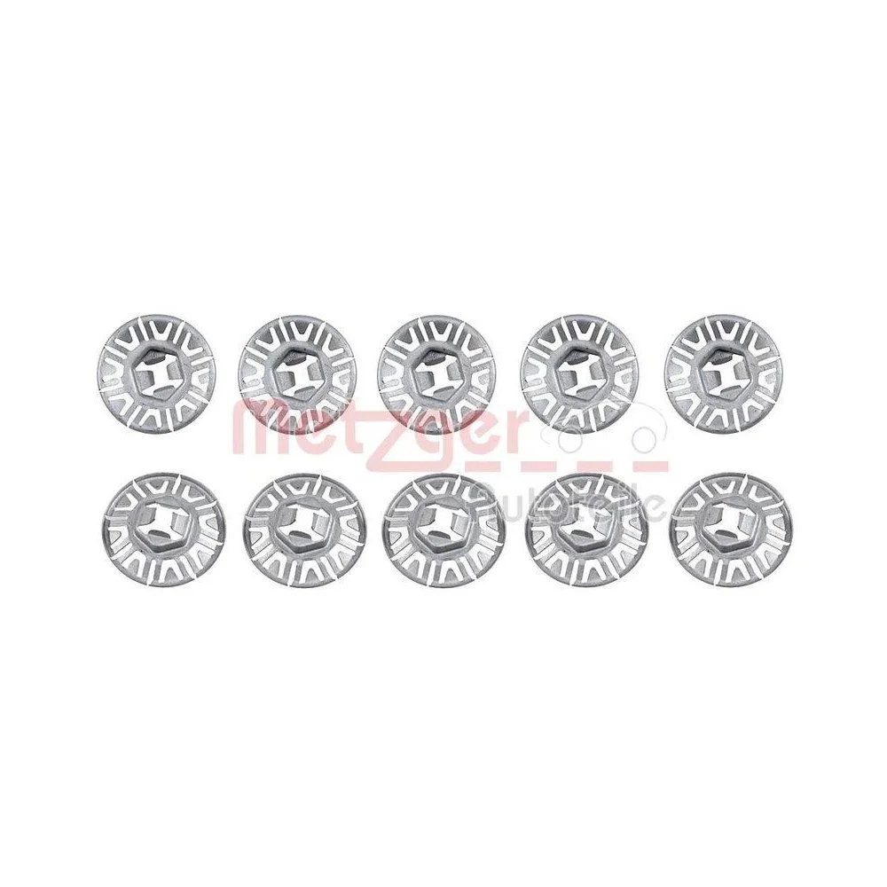 Клипса декоративной/защитной накладки METZGER 2280034 для AUDI SEAT SKODA VW CUPRA, фото №1