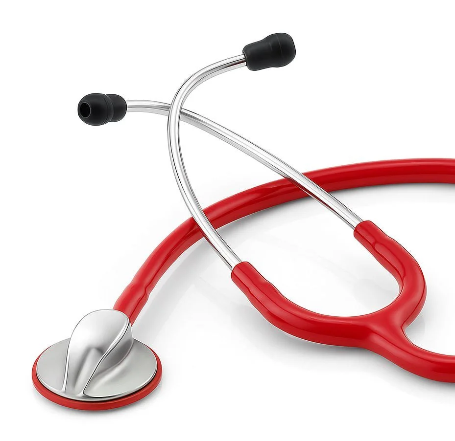 Стетоскоп Plaunac Червоний, фото №2 Стетоскоп Plaunac Червоний, фото №2