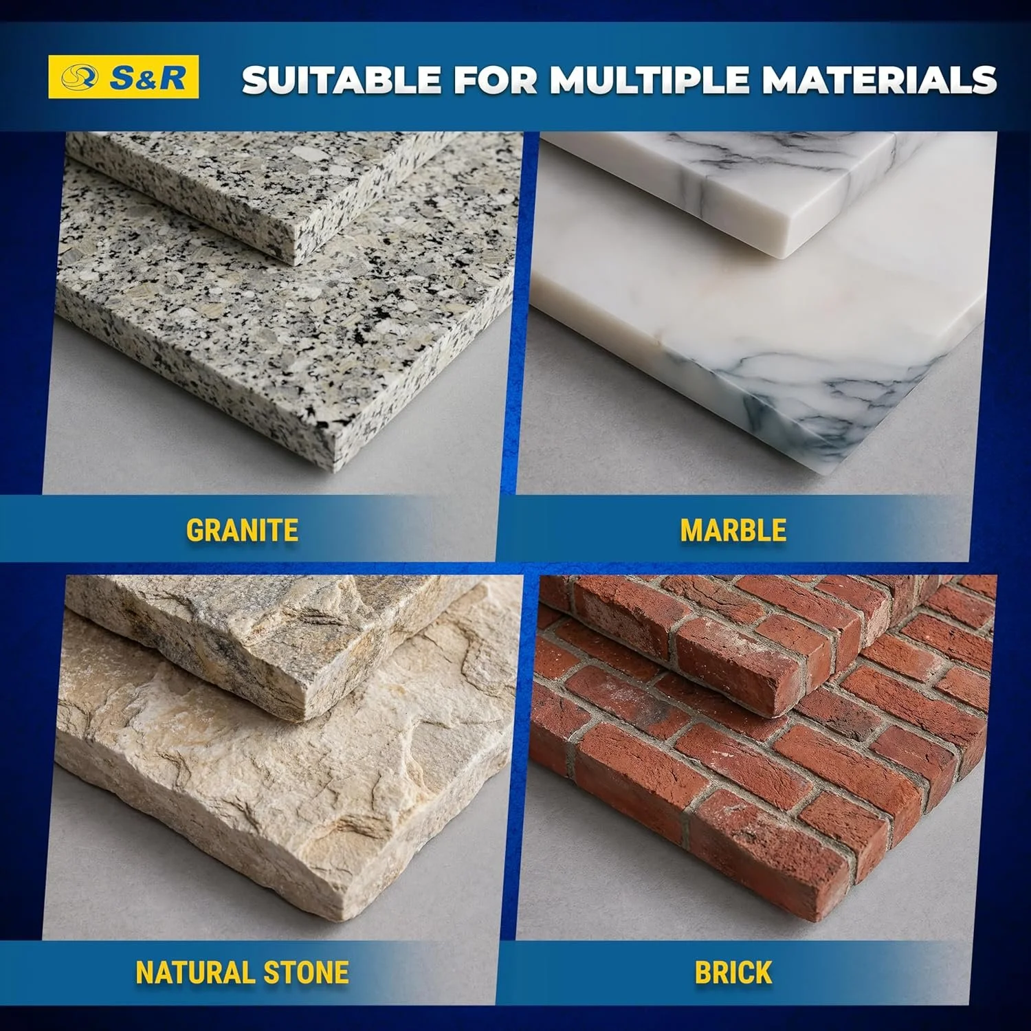 Алмазний відрізний диск S&R / 450 x 25,4 мм / Срібний, фото №6