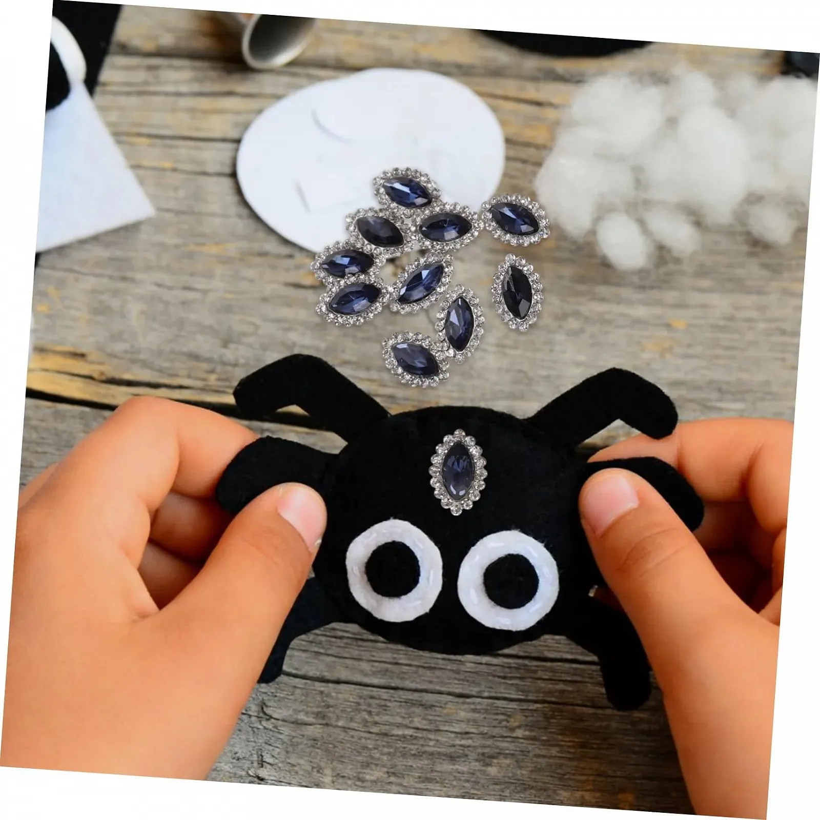 Декоративные аксессуары SOIMISS с кристаллами, 10 шт., фото №8