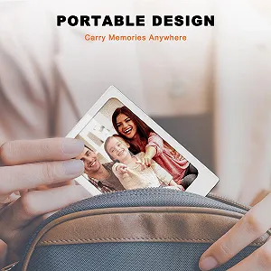 Цифрова фоторамка TBAKSOLA 4.0 дюйми E Ink 768 x 528 IPS Енергоощадна Портативна Алюмінієвий сплав synthetic.ua - Фото 1