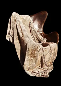 Покрывало меховое AMBIENTE-LEBENSART.DE Меховое одеяло Искусственный мех Плед для дивана 150 x 200 см Волк - Фото 1