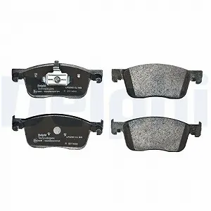 Комплект тормозных колодок, дисковый тормоз DELPHI LP3260 для CITROËN FIAT OPEL PEUGEOT synthetic.ua - Фото 1