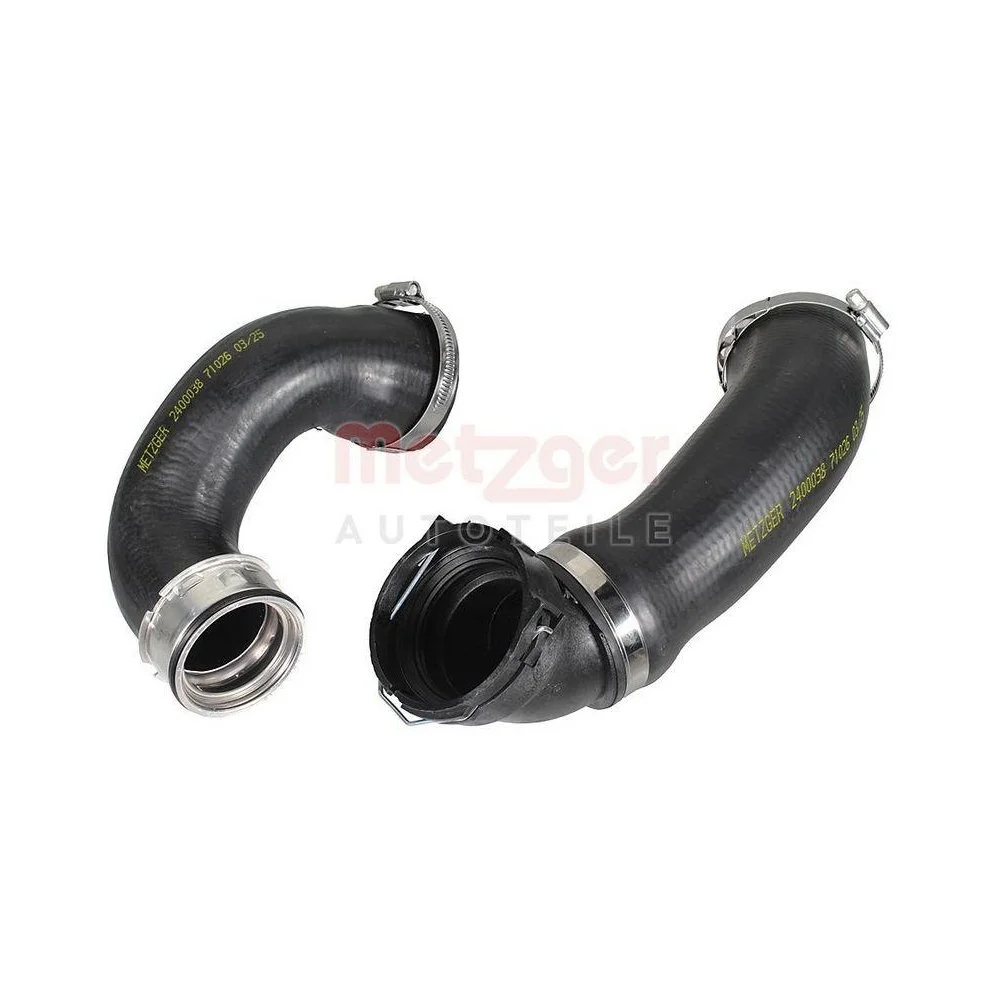 Шланг інтеркулера METZGER 2400038 для BMW, корпус дросельної заслінки, інтеркулер, фото №1