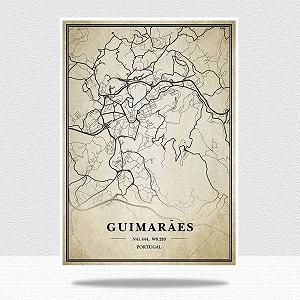 Пазл "Карта Португалии, Гимарайнш" 1000 элементов Ретро Сложный - Фото 1