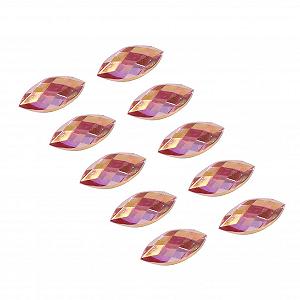 Стразы Плоские 7X15MM Светло-Розовый, 500 шт synthetic.ua - Фото 1