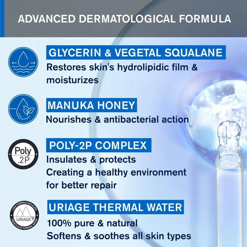 Крем для рук Uriage Bariederm-Cica Ізолюючий та відновлюючий з гліцерином, фото №4