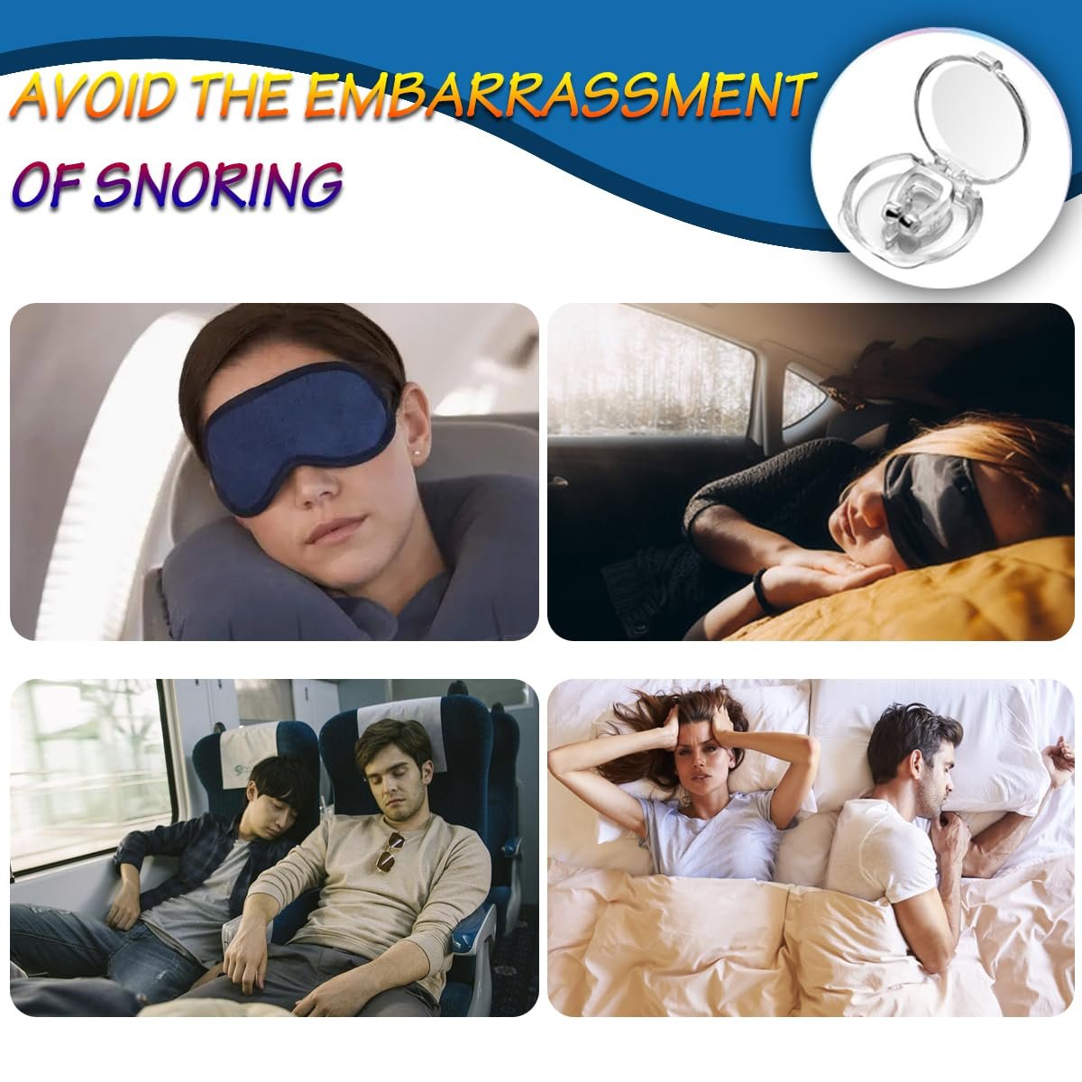 Кліпса проти хропіння Паковання з 6 стоперів, фото №7 Кліпса проти хропіння Паковання з 6 стоперів, фото №7