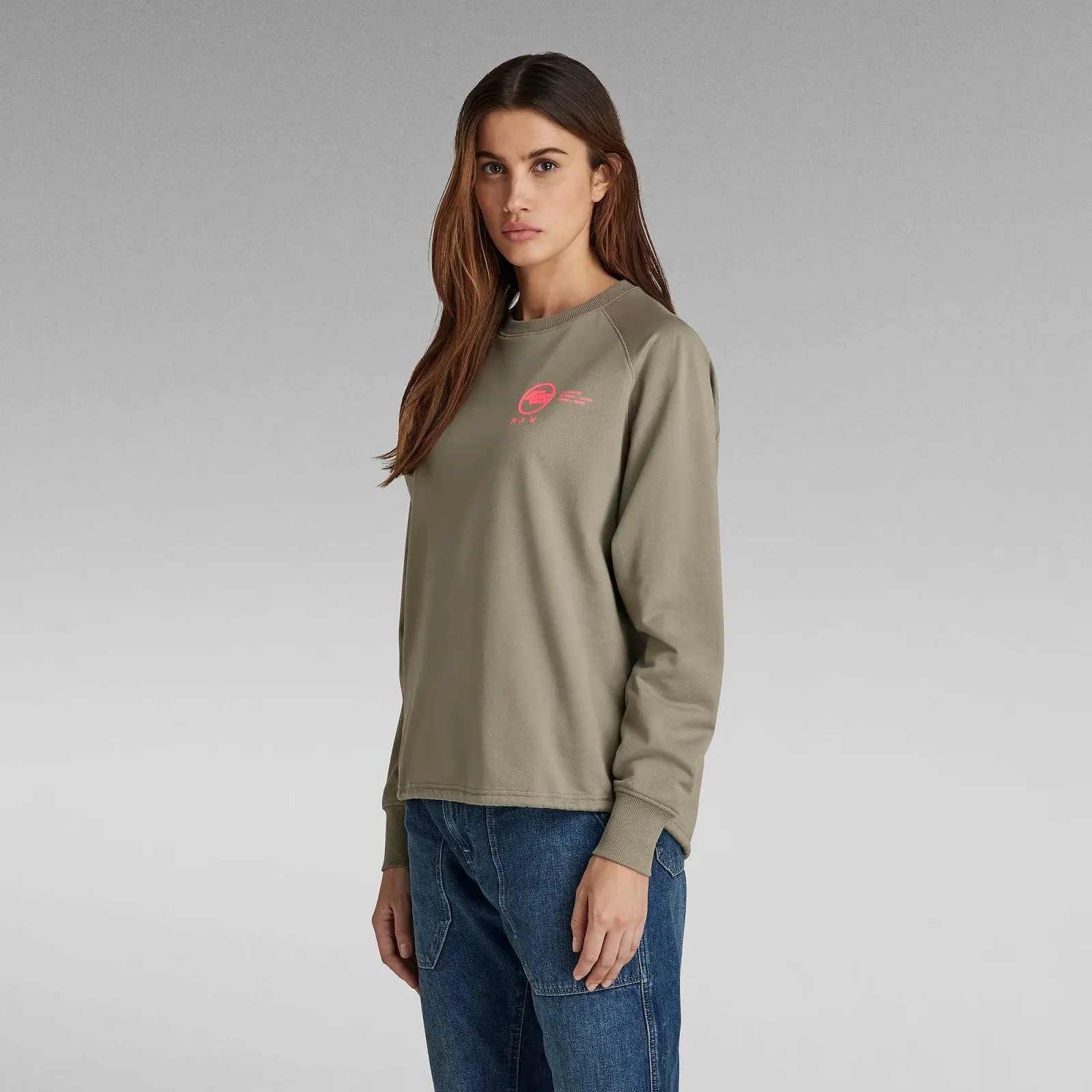 Жіночий світшот G-Star RAW Fish Tail Graphic Sweat - S, фото №2