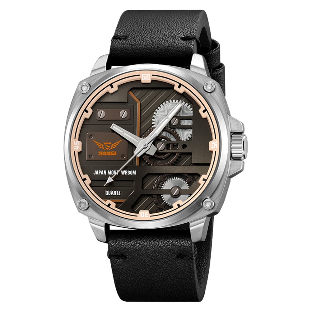 Годинник Skmei 2289SIBK Silver-Black, фото №1