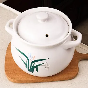 Кастрюля AIBAB Жаркостойкая Высокотемпературная для тушения Большая емкость Керамическая цена на synthetic.ua - Фото 1 Кастрюля AIBAB Жаркостойкая Высокотемпературная для тушения Большая емкость Керамическая synthetic.ua - Фото 1