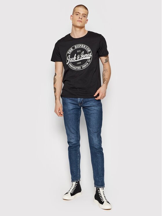 Футболка Jack & Jones 12200530 Standard fit Черный XL, фото №4