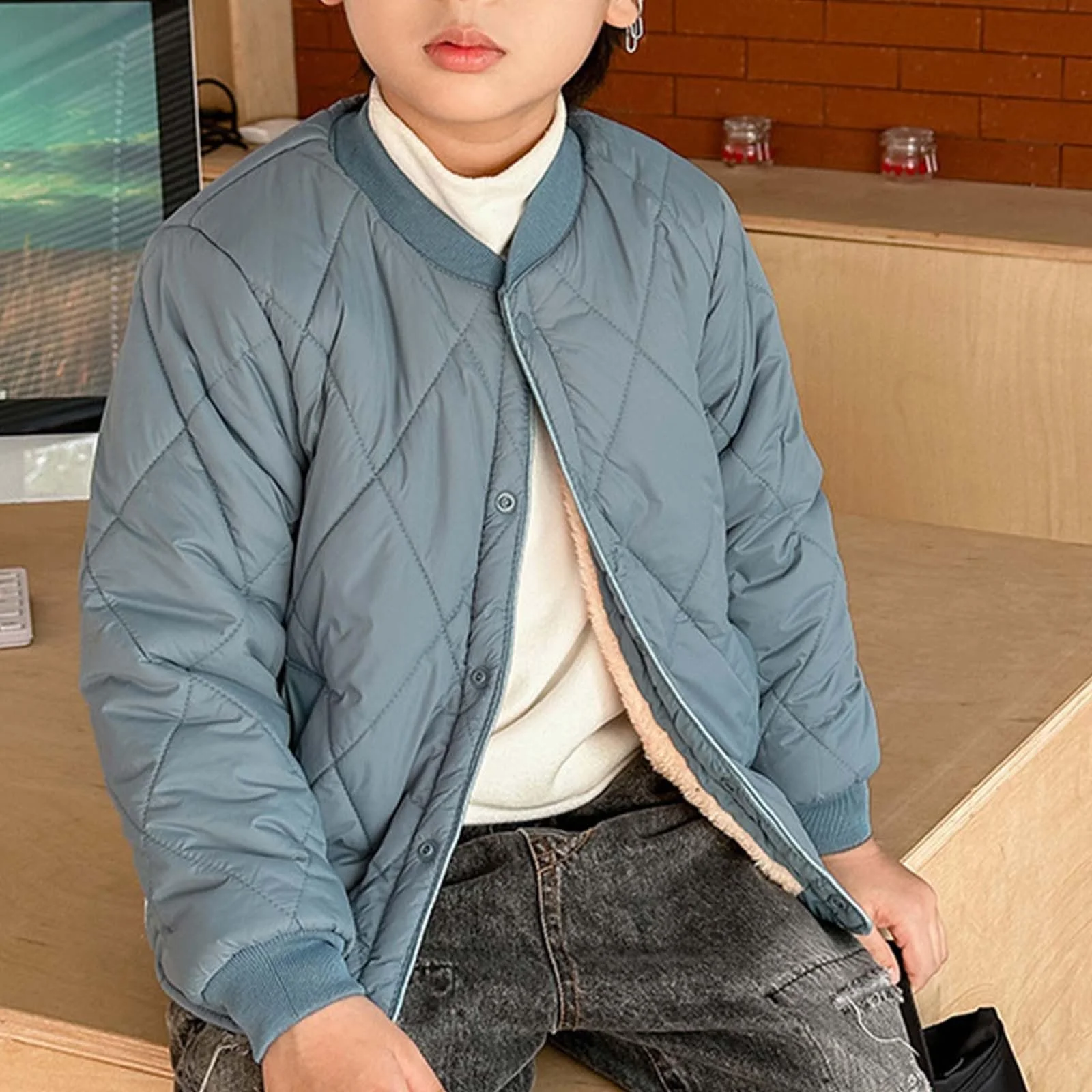 Дівчача куртка пуховик Легка вітрівка, фото №2