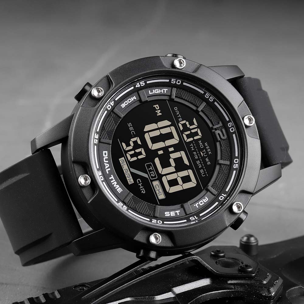 Годинник Skmei 1762BK All Black, фото №4