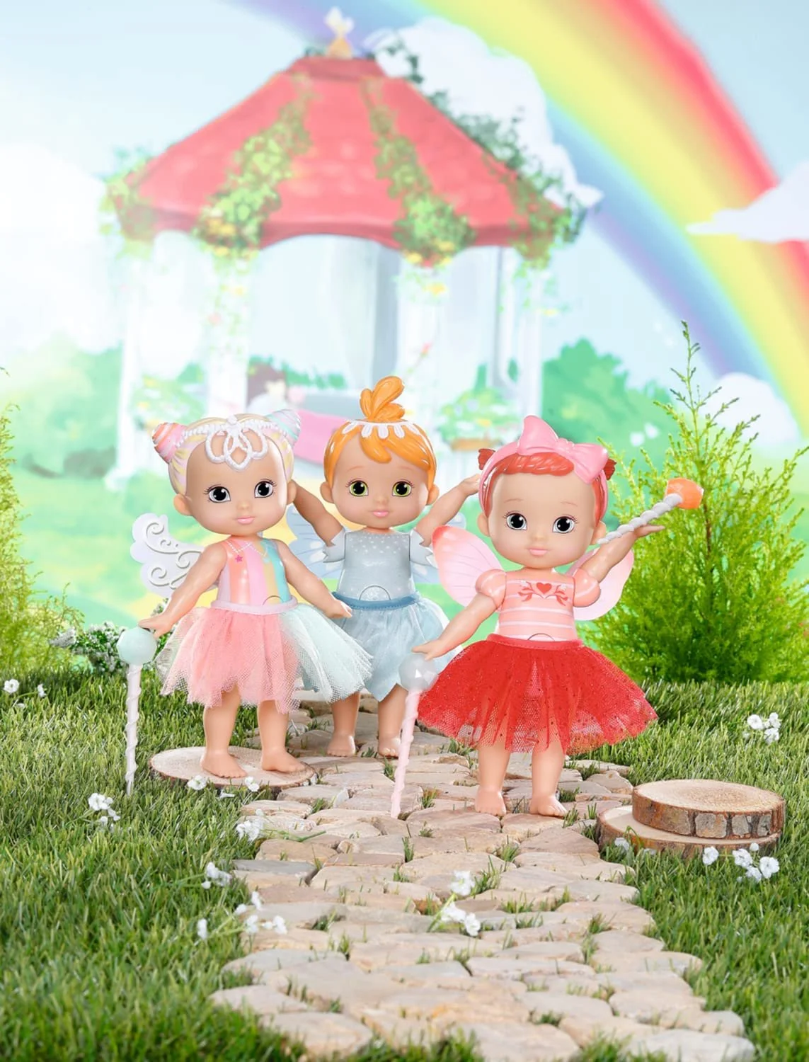 Кукла Zapf Creation BABY born Storybook Fairy Ice Крылья Изменение цвета тату Свет палочка 18 см, фото №10 Кукла Zapf Creation BABY born Storybook Fairy Ice Крылья Изменение цвета тату Свет палочка 18 см, фото №10