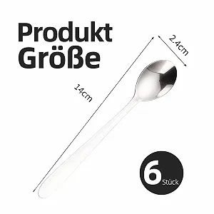 Ложка из нержавеющей стали Набор 6 штук synthetic.ua - Фото 1