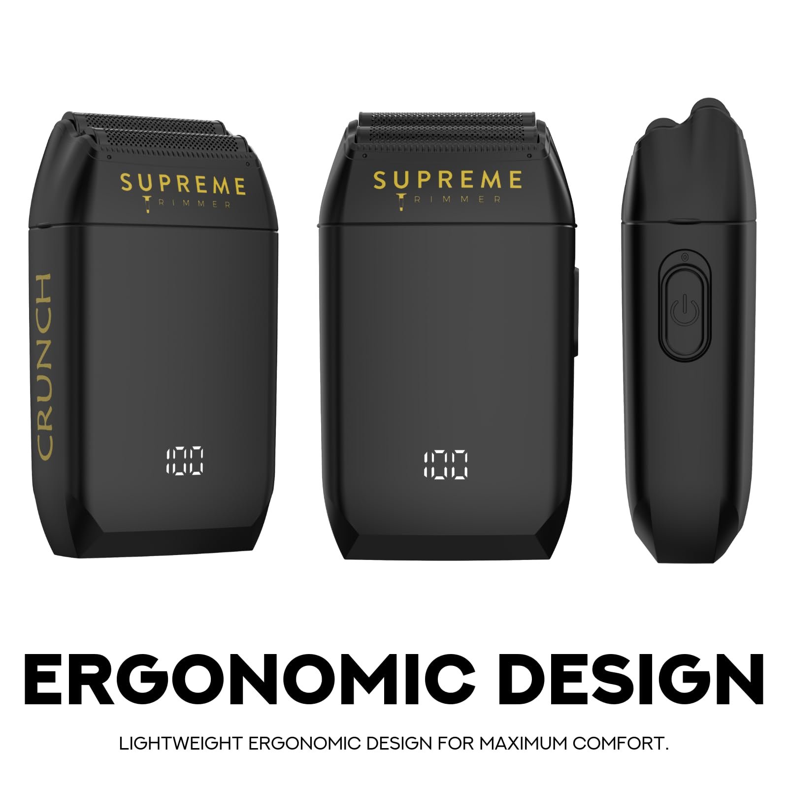 Электробритва Supreme Trimmer STF602 Wet/Dry Black - Crunch, фото №7 Электробритва Supreme Trimmer STF602 Wet/Dry Black - Crunch, фото №7
