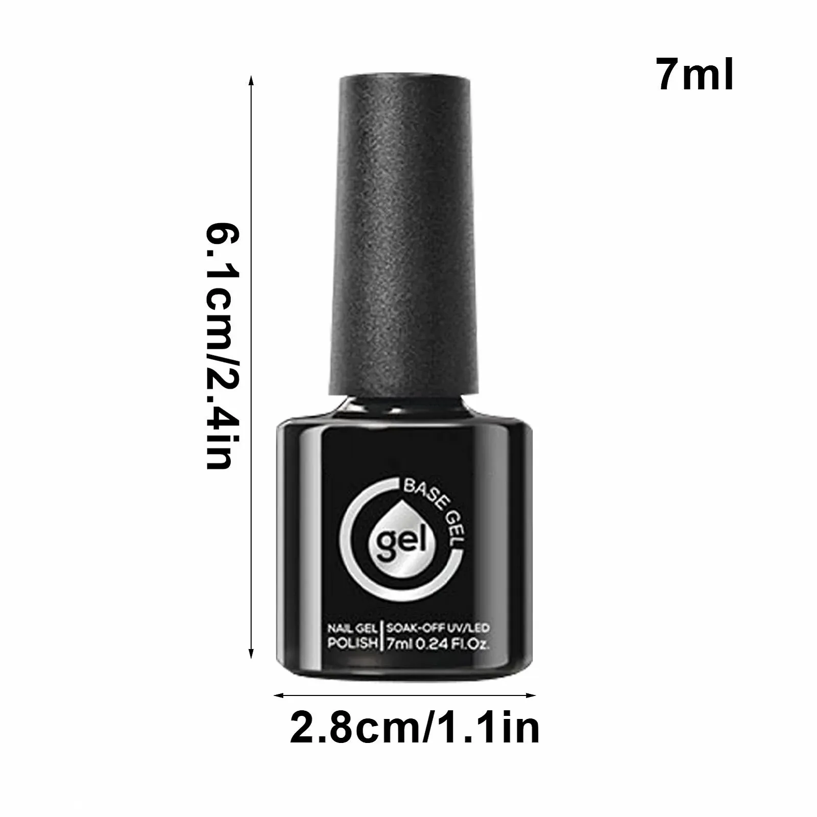 Гель-лак Базовое покрытие Прозрачное стекловолокно 3 шт, фото №6 Гель-лак Базовое покрытие Прозрачное стекловолокно 3 шт, фото №6