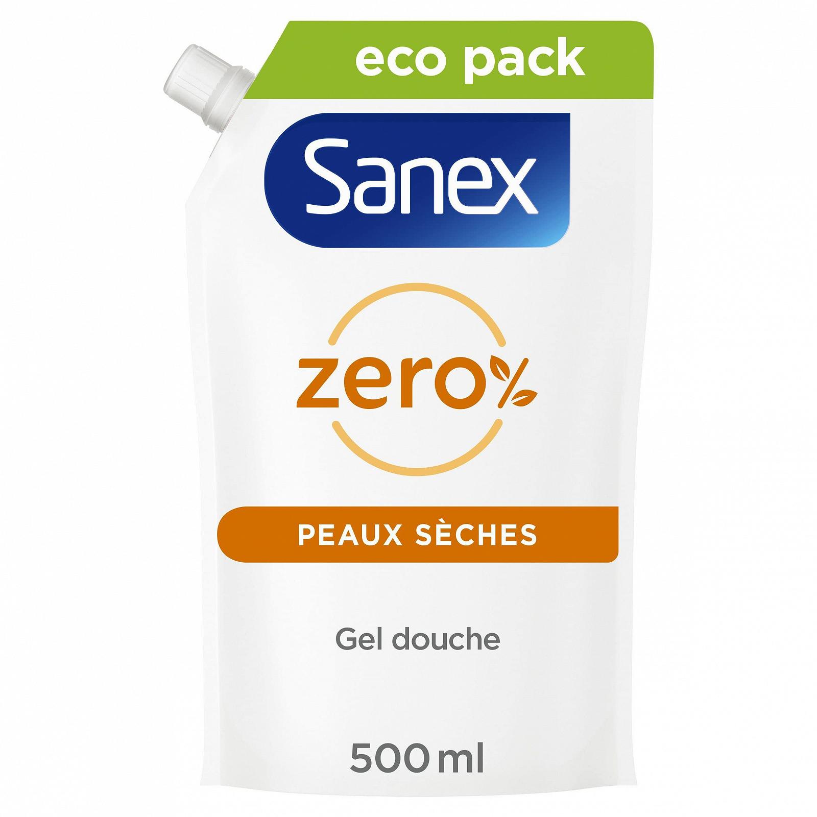 Гель для душу Sanex Zero % Nourishing Eco Refill 500 мл, фото №2