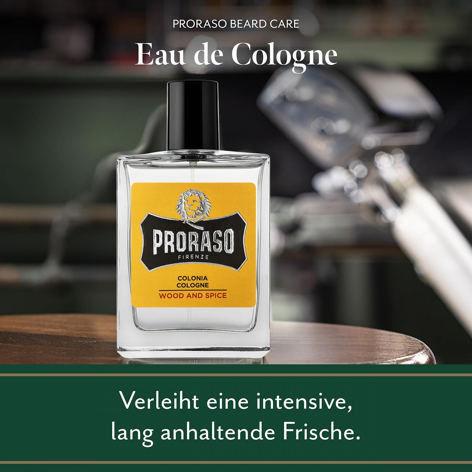 Одеколон PRORASO Wood e Spice, 100 мл, фото №3