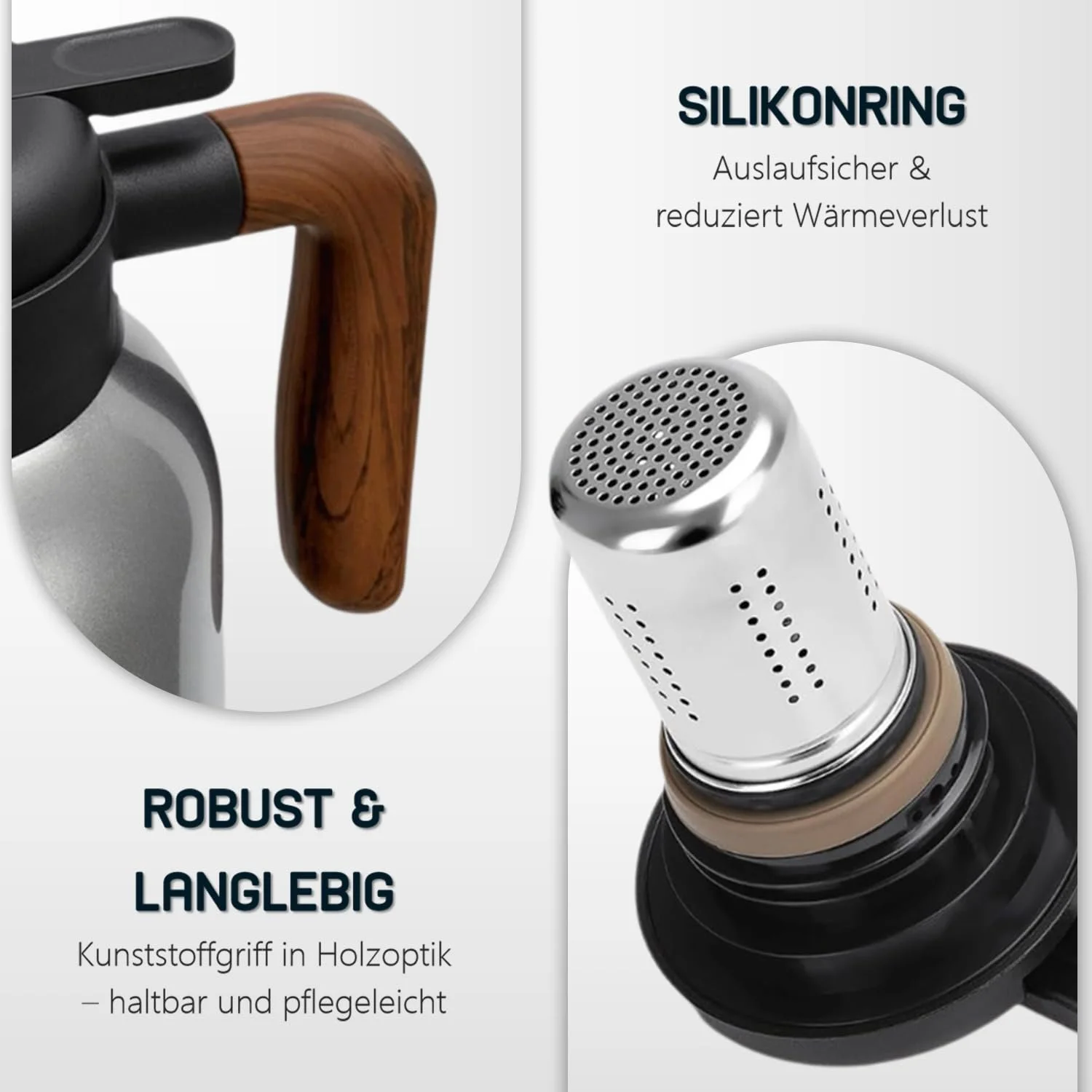 Термос-кавник VETIN 1.5 л, з подвійними стінками з нержавіючої сталі 304, з дисплеєм температури, фото №7 Термос-кавник VETIN 1.5 л, з подвійними стінками з нержавіючої сталі 304, з дисплеєм температури, фото №7