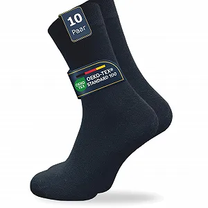 Женские бамбуковые носки GAWILO (10 пар) Мягкие и дышащие чулки из вискозной целлюлозы Охлаждающий эффект и регулирование влаги - Фото 1