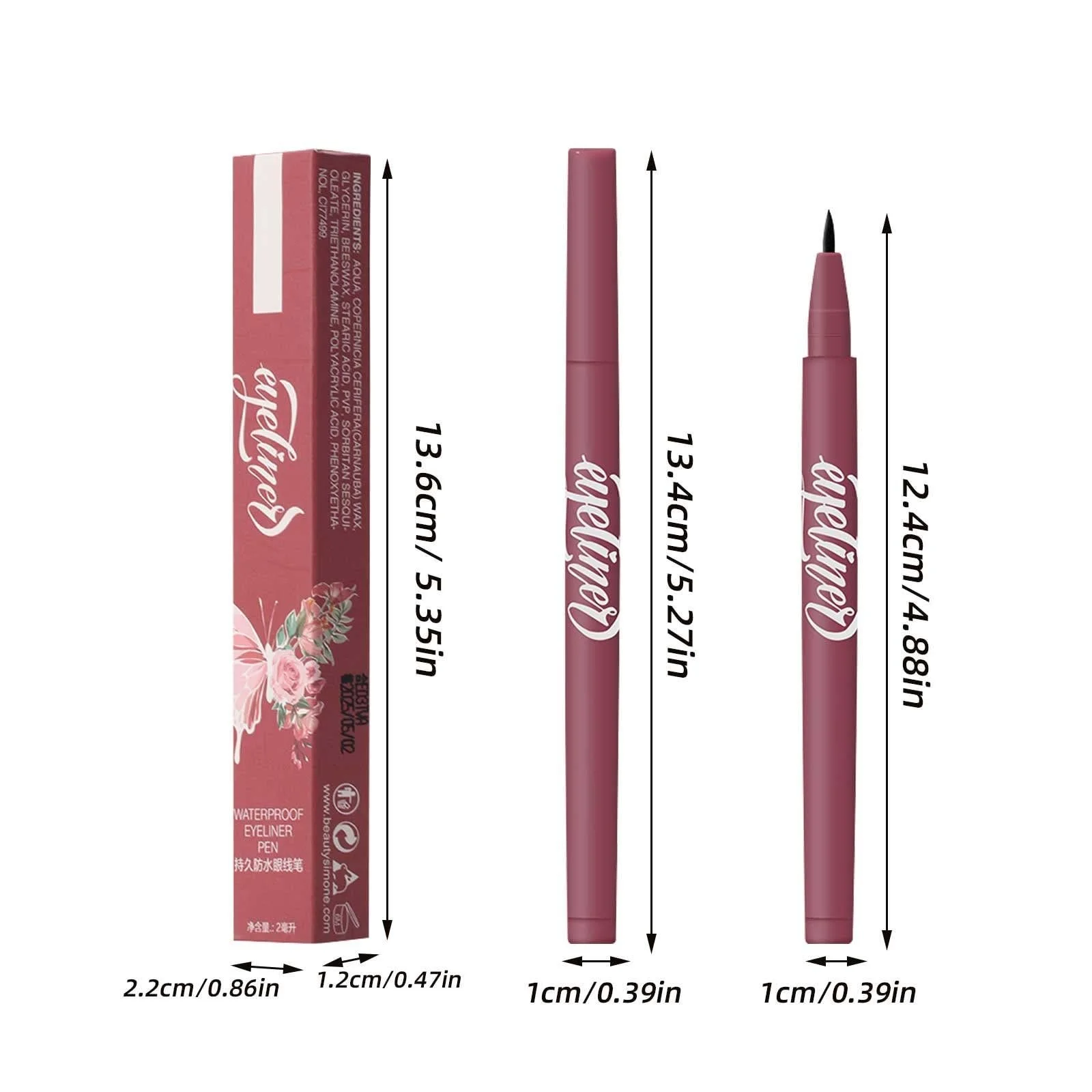 Жидкая Подводка для глаз 2 мл,), фото №6