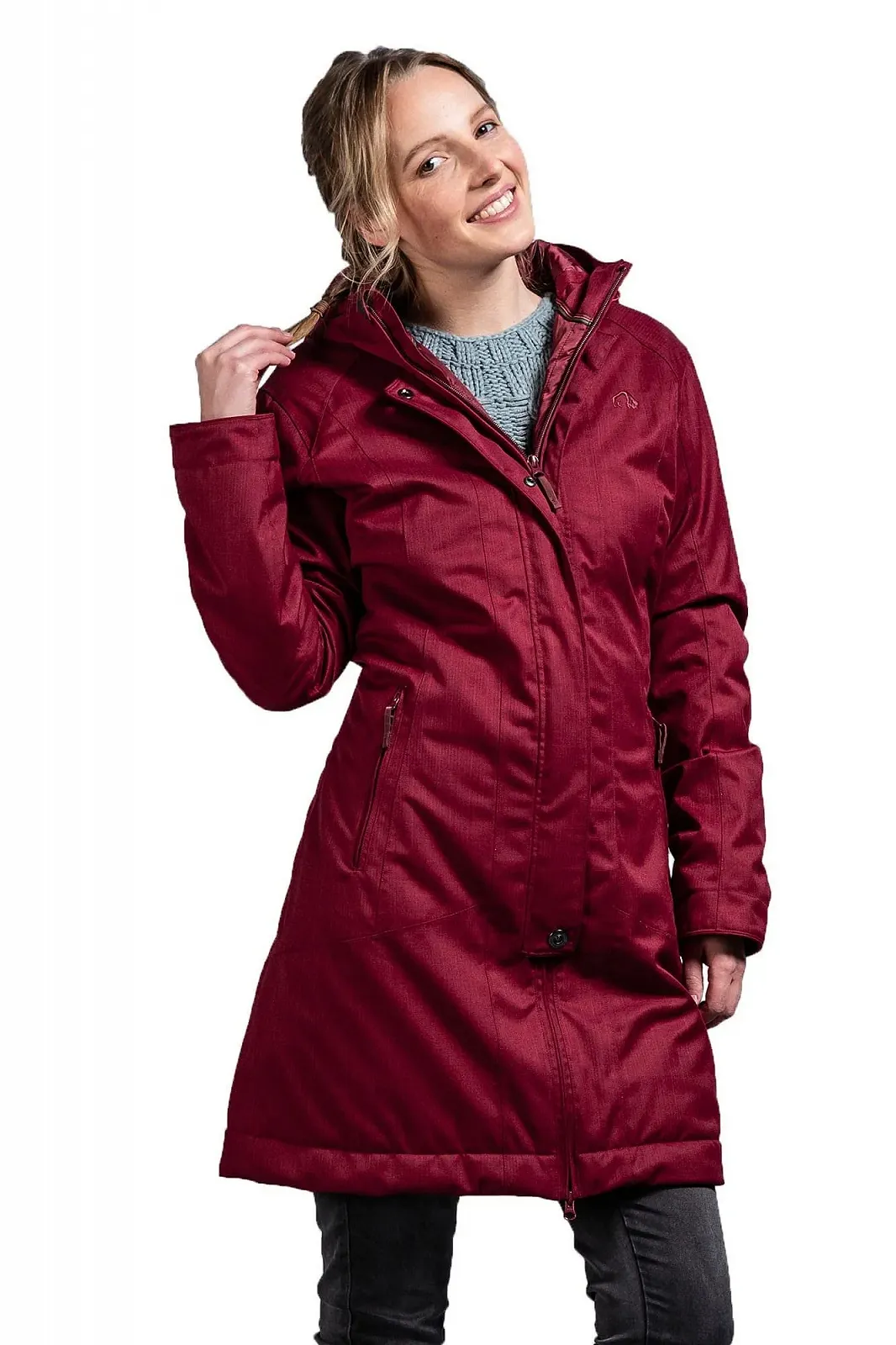 Пальто Tatonka Fly W's Жіноче Червоний "Черешня", фото №1 Пальто Tatonka Fly W's Жіноче Червоний "Черешня", фото №1