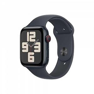 Смарт-часы Apple Watch SE (2nd Gen) GPS + Cellular 44мм Aluminum Midnight с Midnight Sports Band (S/M) - Фото 1