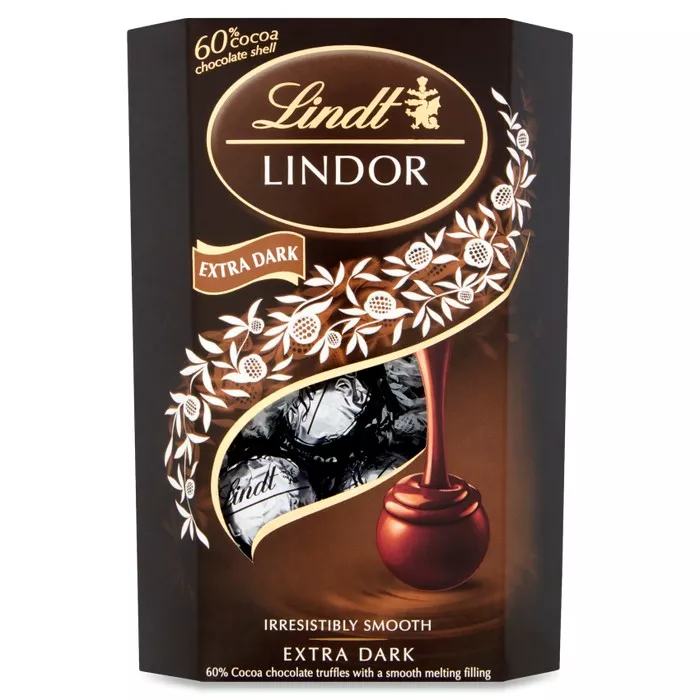 Lindt Lindor Dark 60 трюфелі 200г, фото №1