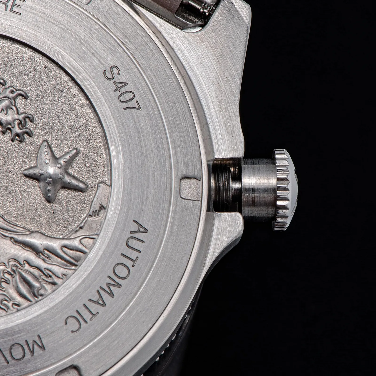 Часы Спортивные SEESTERN SUB 600T Безель керамический Люминесцентный дисплей даты 20ATM 200м Серебряный браслет, фото №8 Часы Спортивные SEESTERN SUB 600T Безель керамический Люминесцентный дисплей даты 20ATM 200м Серебряный браслет, фото №8