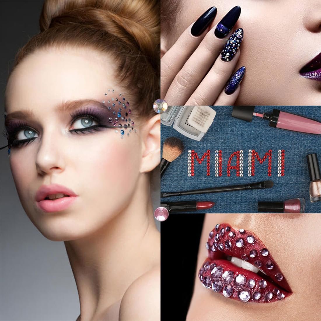 Стрази для нігтів 5000 шт, блискітки, 2 мм, фото №4