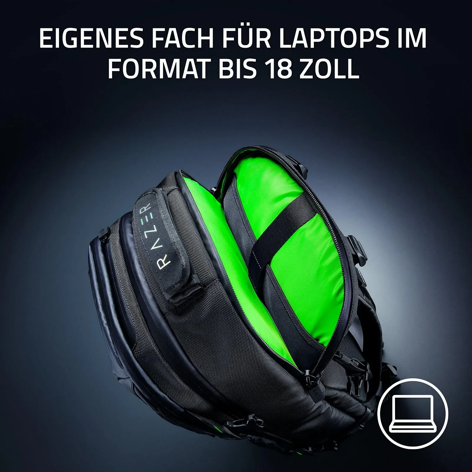 Рюкзак Razer Rogue V3 17.3" Compact Travel Polyester Black, фото №5 Рюкзак Razer Rogue V3 17.3" Compact Travel Polyester Black, фото №5