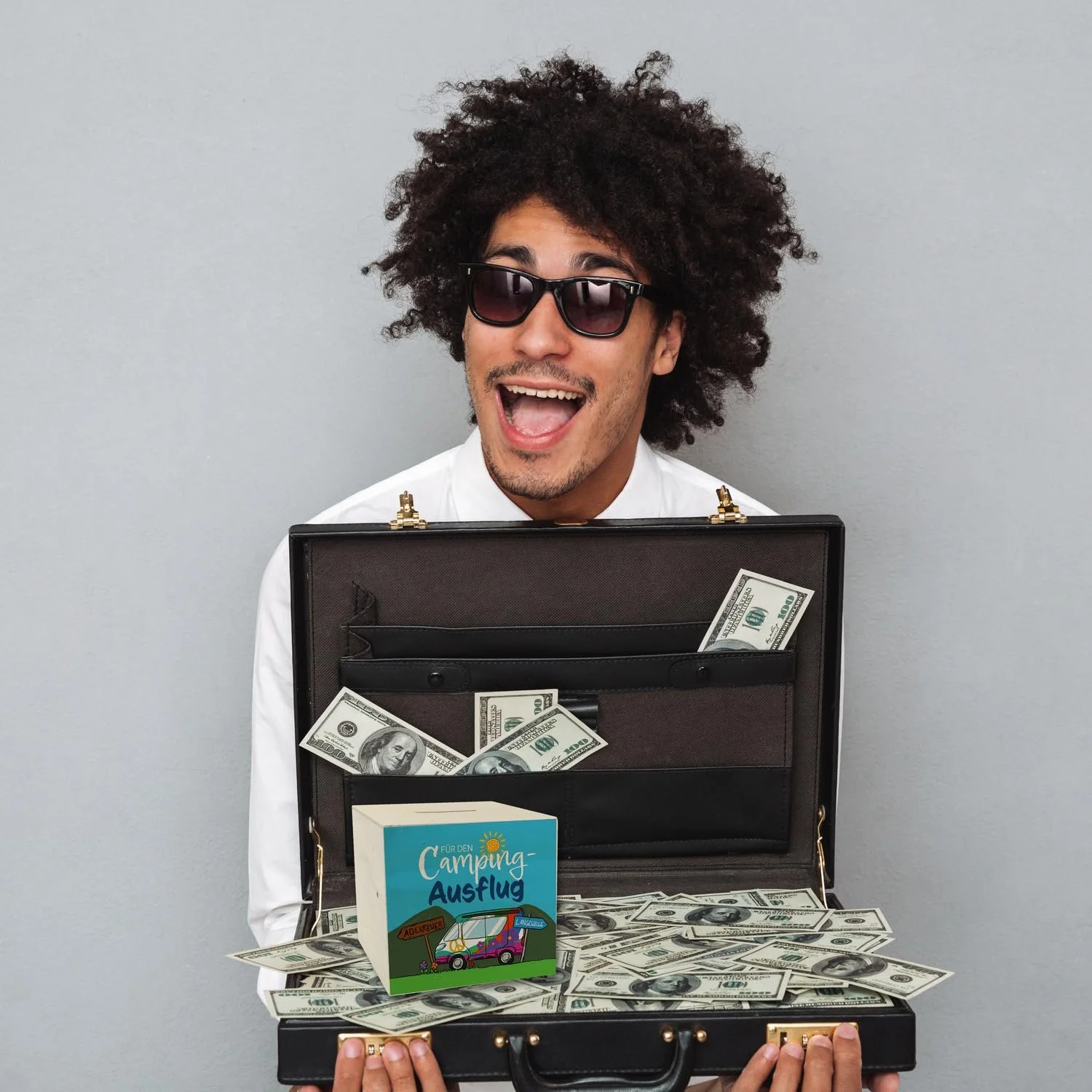 Скарбничка дерев'яна Для кемпінгу Подорож, фото №5