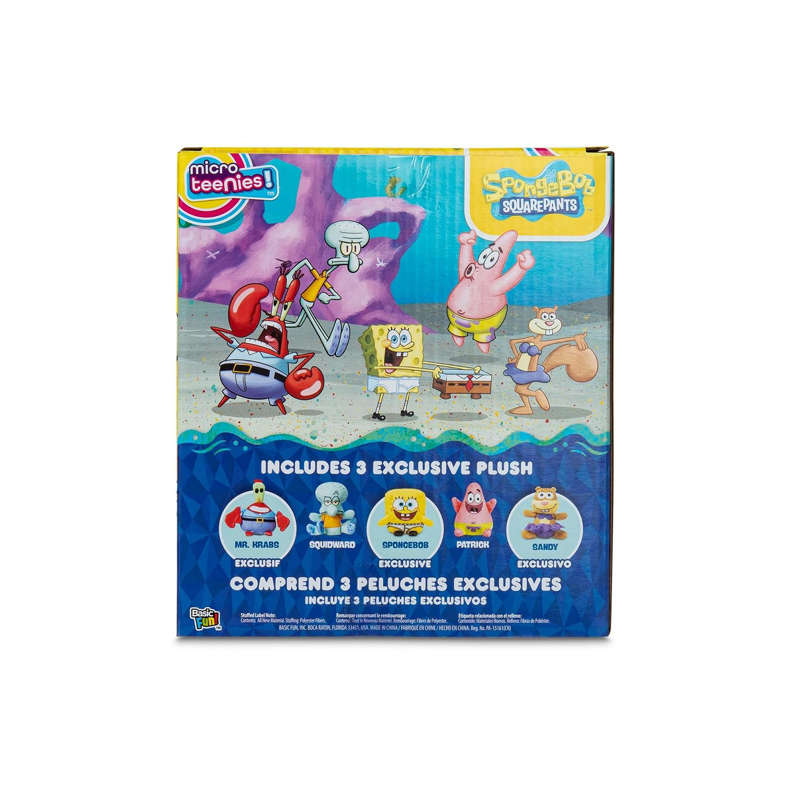 Фігурка Basic Fun Spongebob Squarepants Micro Teenies, колекційний набір, 5 шт, з 3 рідкісними фігурками, фото №7