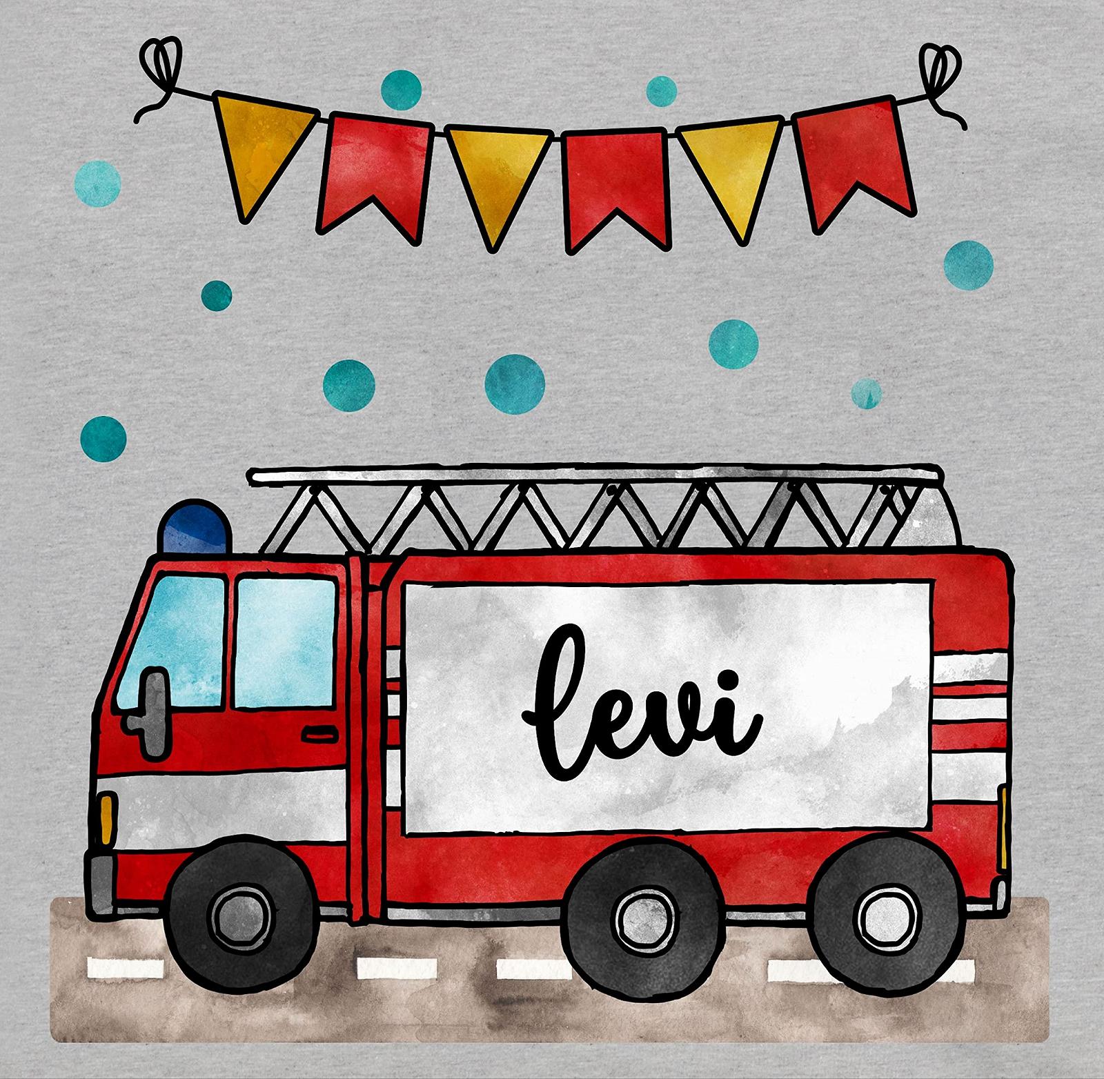 Детская Толстовка Shirtracer Пожарная Машина I Подарок для Пожарной Команды, фото №2