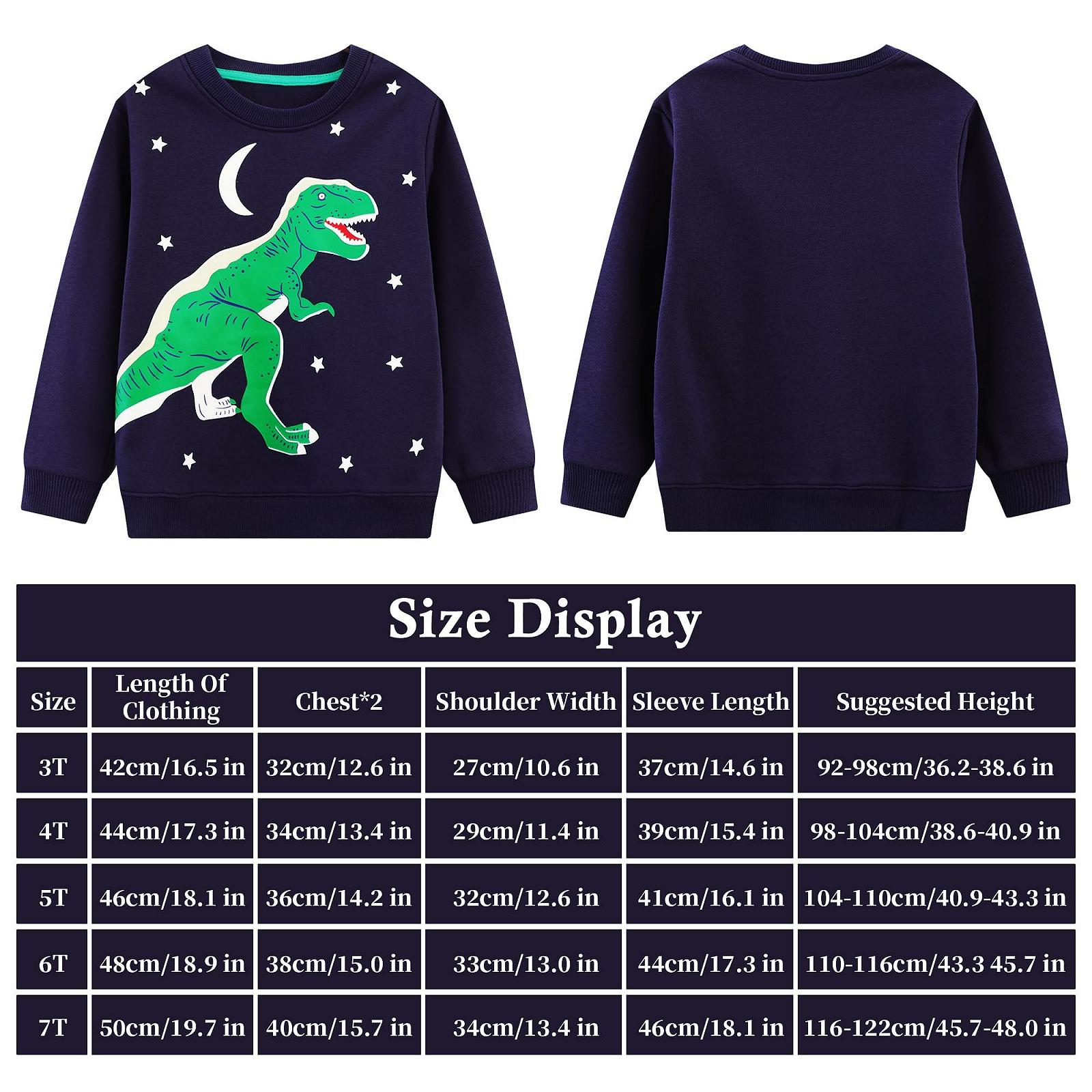 Світшот FILOWA Дитячий для хлопчиків Світловідбиваючий Динозавр, фото №5