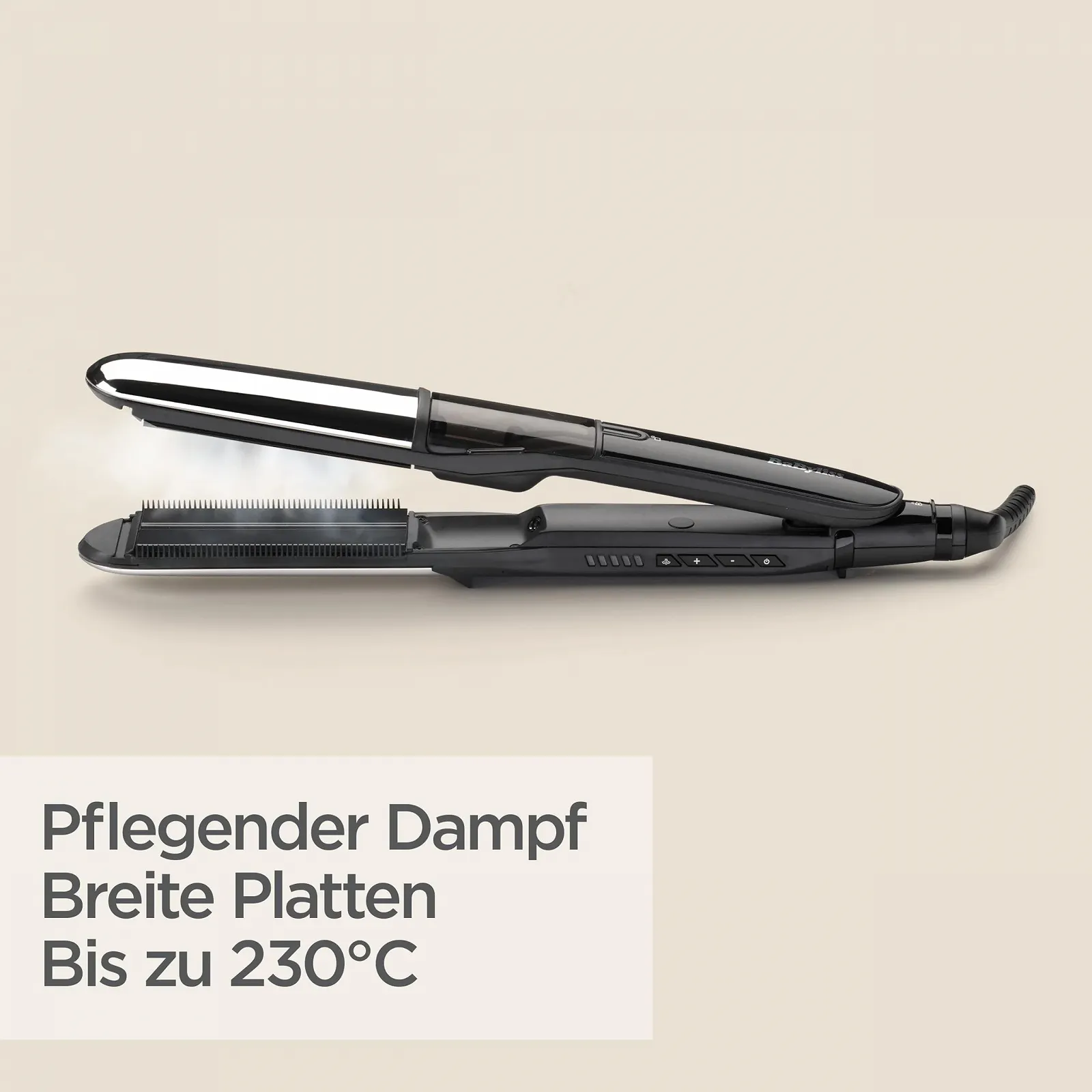 Паровой выпрямитель BaByliss Steam Shine ST496E 21-в-1 170°C-230°C, фото №3
