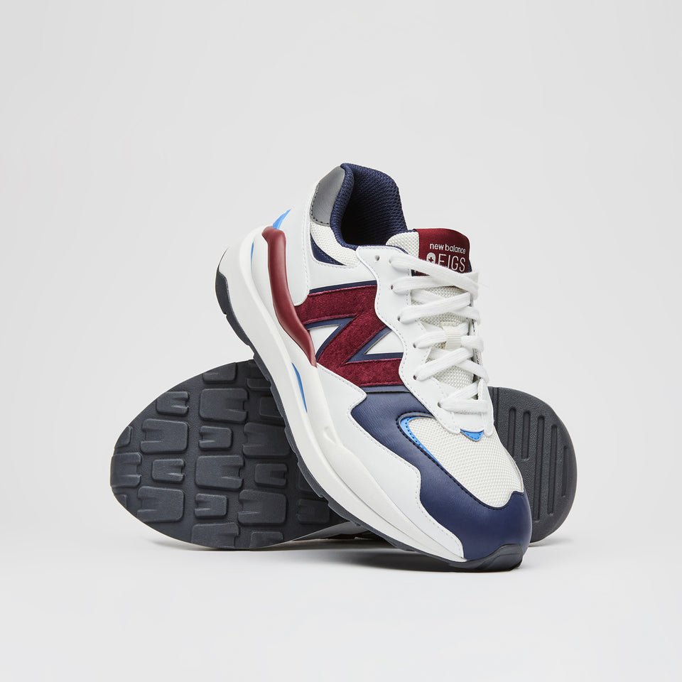 Кроссовки New Balance 5740 Lifestyle Optic White / Navy 45.5, фото №3