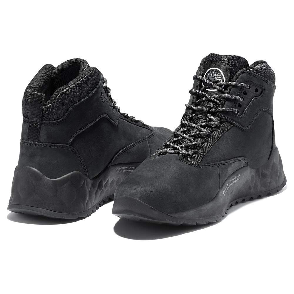 Ботинки Timberland Greenstride Solar Wave мужские на шнуровке неоново-желтые, фото №4
