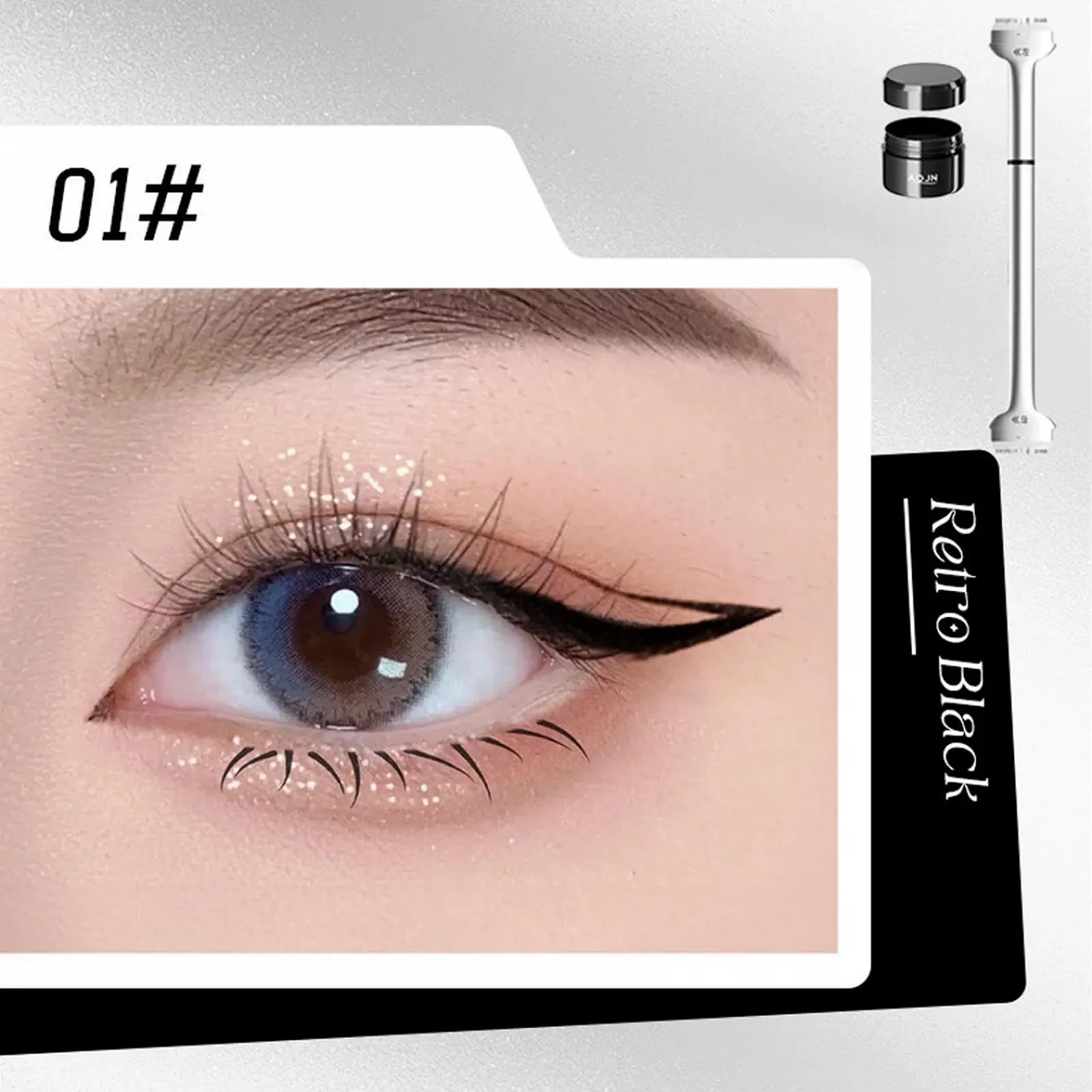 Штамп для подводки глаз Black, фото №2