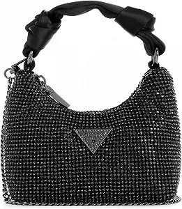 Жіноча сумка Guess Lua Mini Hobo Чорний synthetic.ua - Фото 1