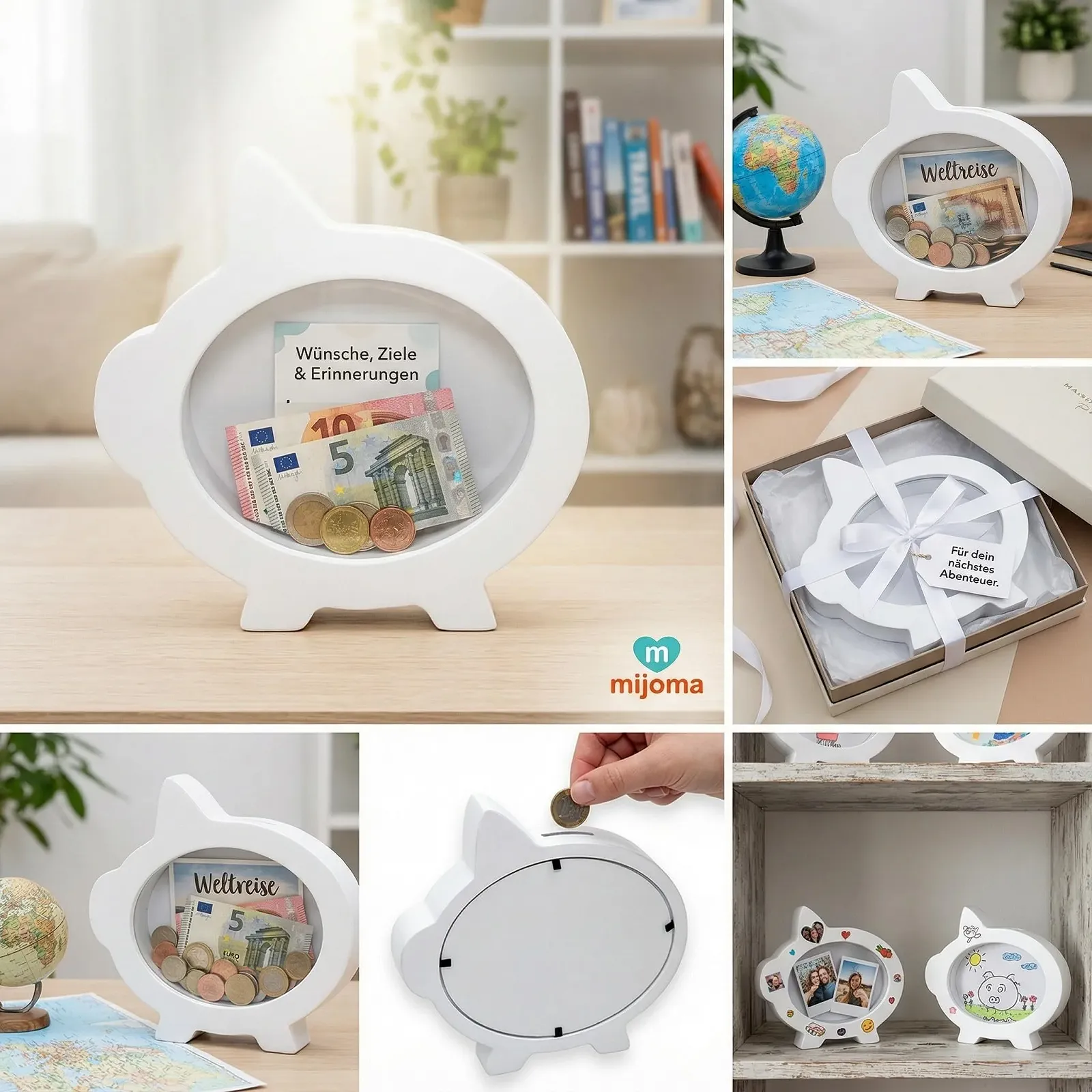 Скарбничка-рамка 3D зі склом, фото №5