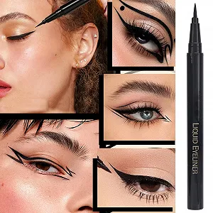 Рідка Підводка для очей Швидковисихаюча Чорний synthetic.ua - Фото 1