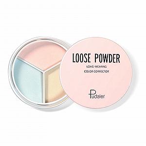 Пудра розсипчаста для обличчя Colour Correcting Blue & Yellow & Natural, 3 x 4 г - Фото 1