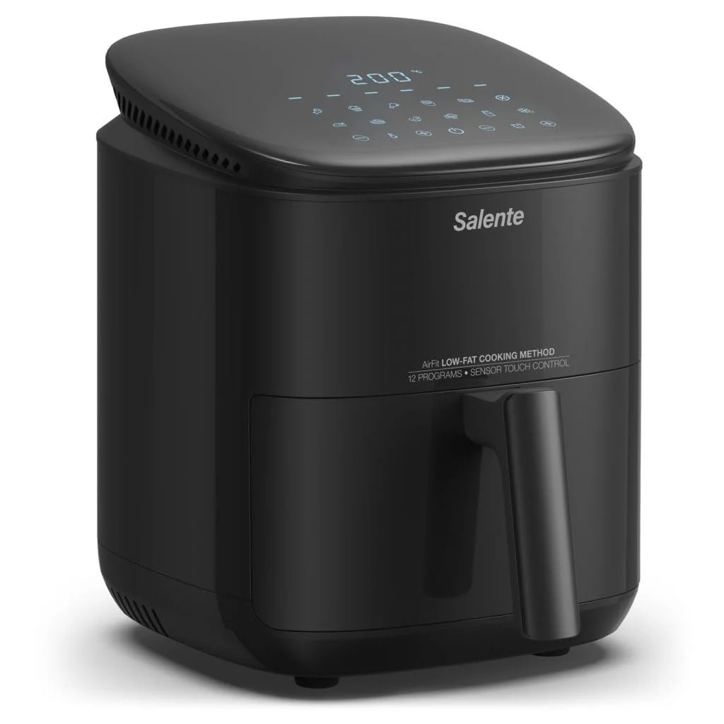 Мультипіч Salente AirFit 3.5 л 1500 Вт 12 програм Чорна, фото №1