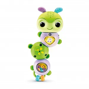 Игрушка для развития моторики, которая говорит и поет VTech Spinning Fun Caterpillar synthetic.ua - Фото 1