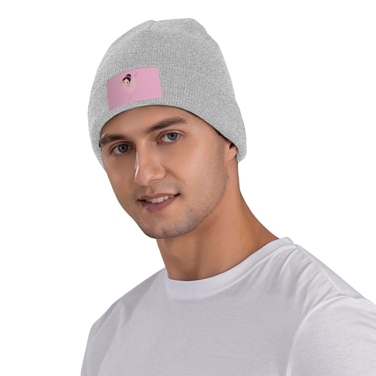 Шапка OPSREY Little Ballerina Dancing Girl Печатная зимняя шерстяная теплая вязаная, фото №4